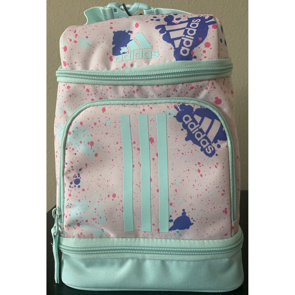 ADIDAS Excel 2 Lunch Bag Box Pink Snack Picnic Camping Hiking Unisex Tote
